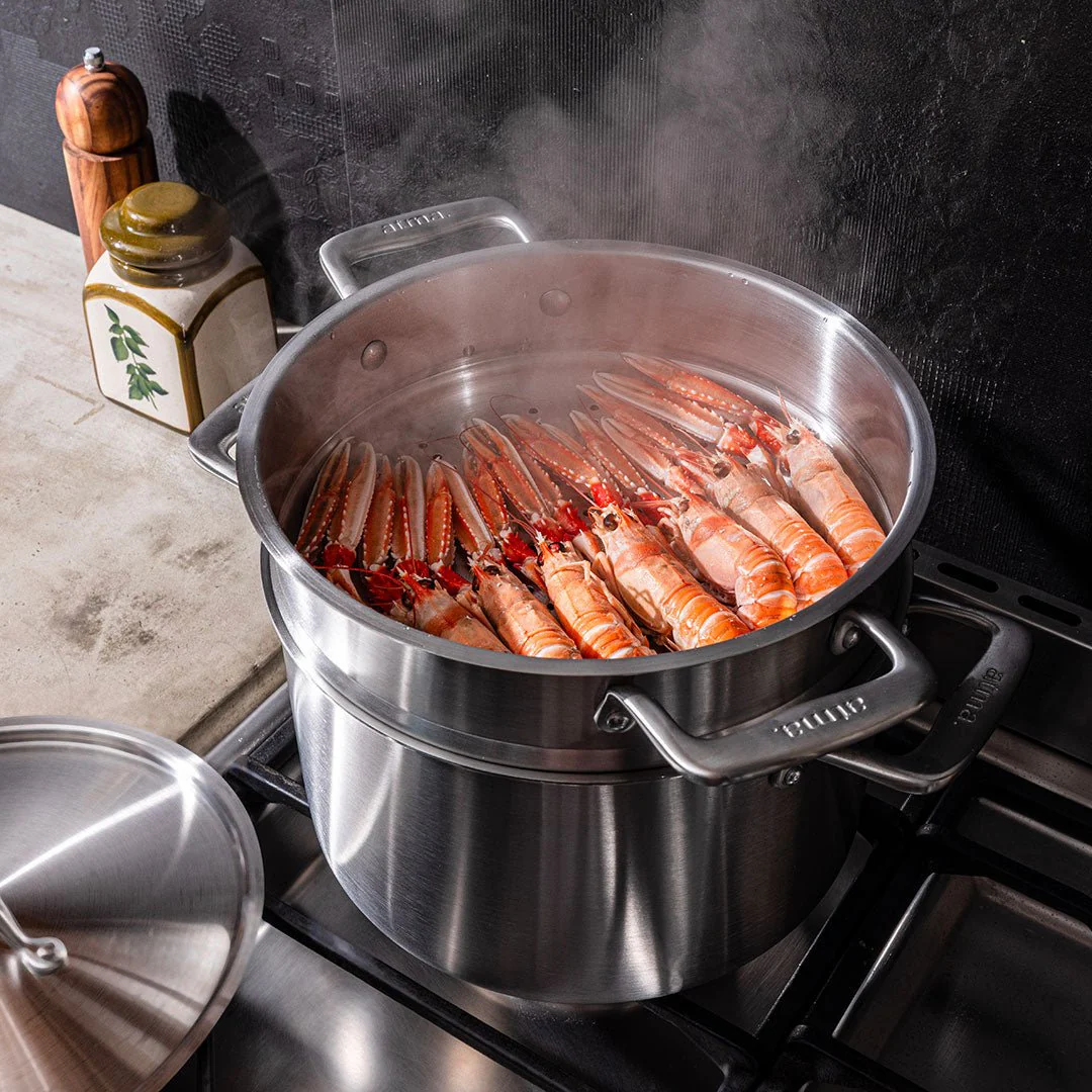 Batterie de cuisine en inox, 19 pièces - Image 8