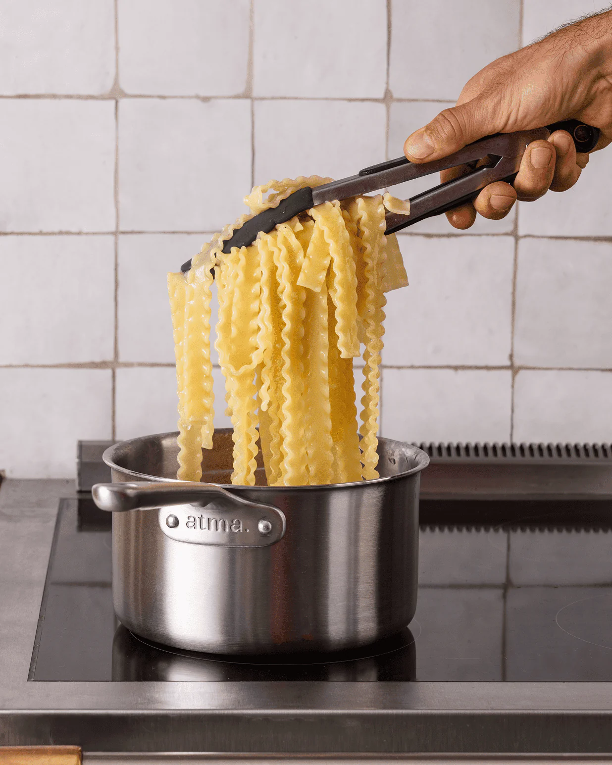 Batterie de cuisine en inox, 9 pièces - Image 8