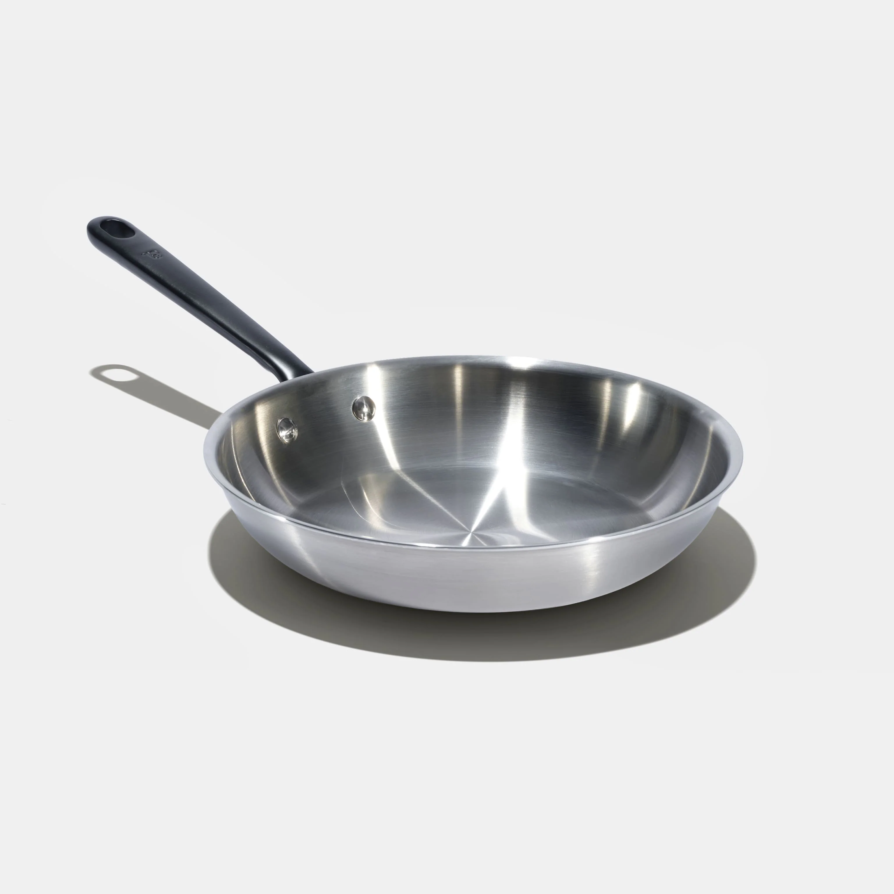 La bonne poêle en inox, manche noir - 28 cm - Image 4