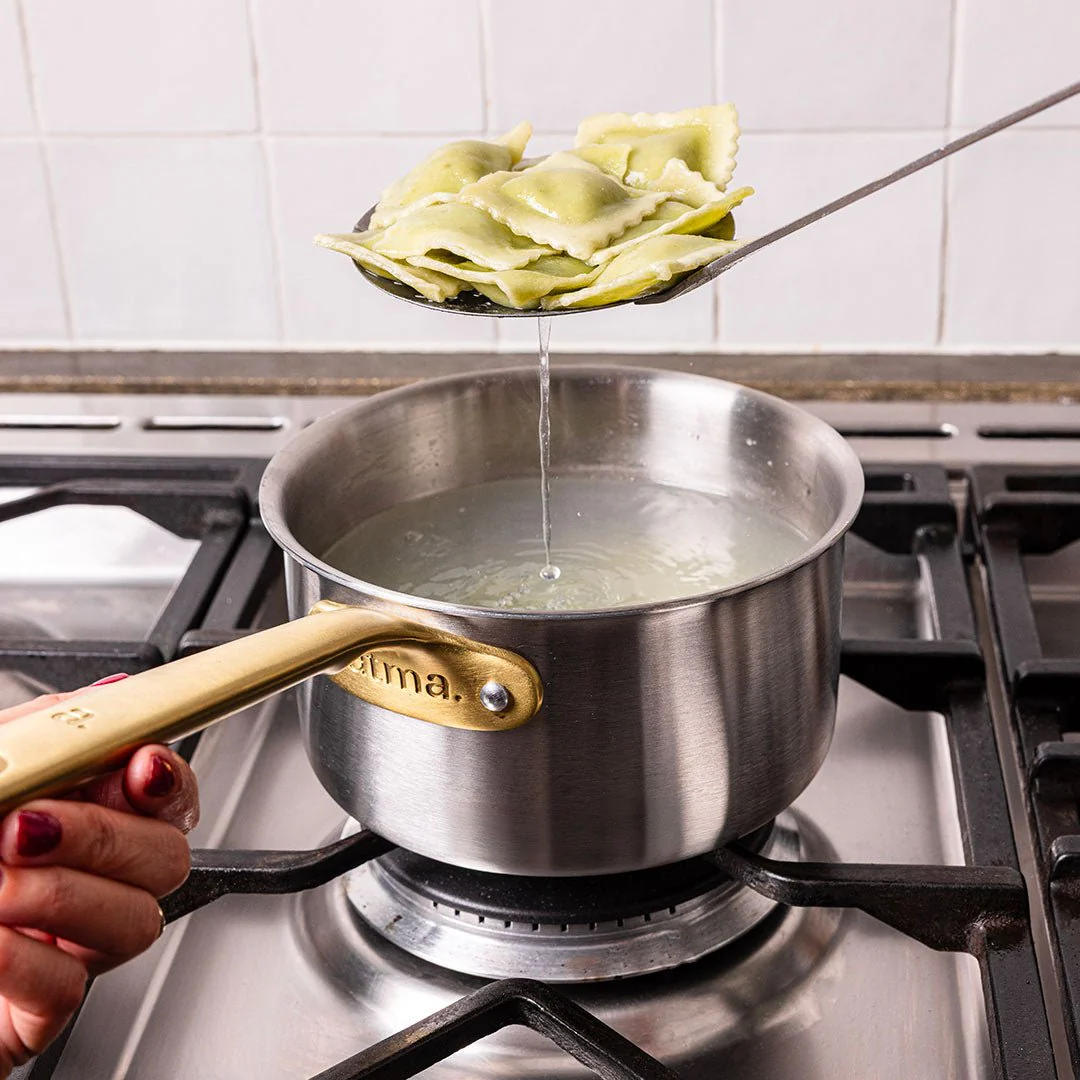 La casserole parfaite en inox, manche doré - 18 cm (Édition limitée) - Image 5