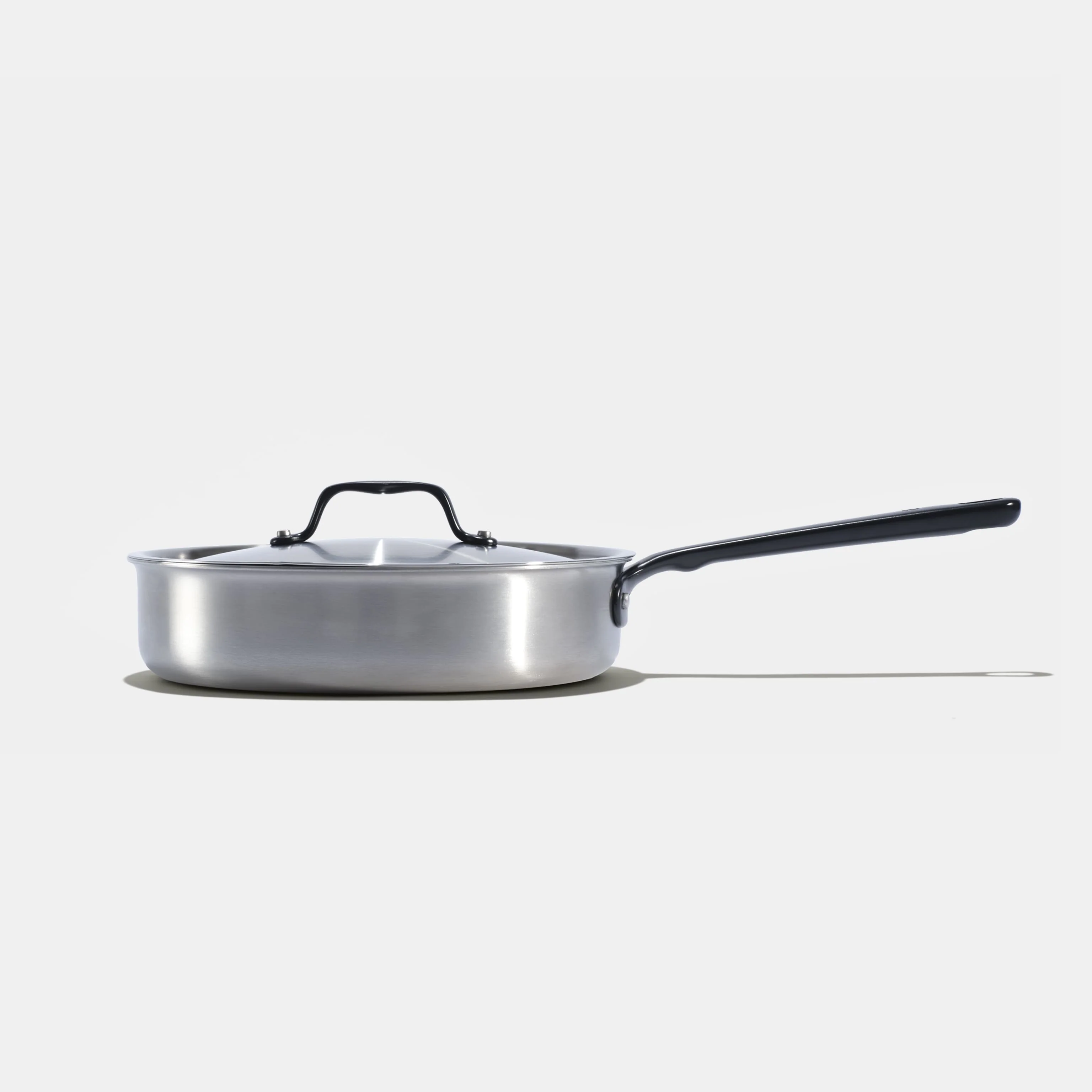 La sauteuse idéale en inox, manche noir - 24 cm - Image 3