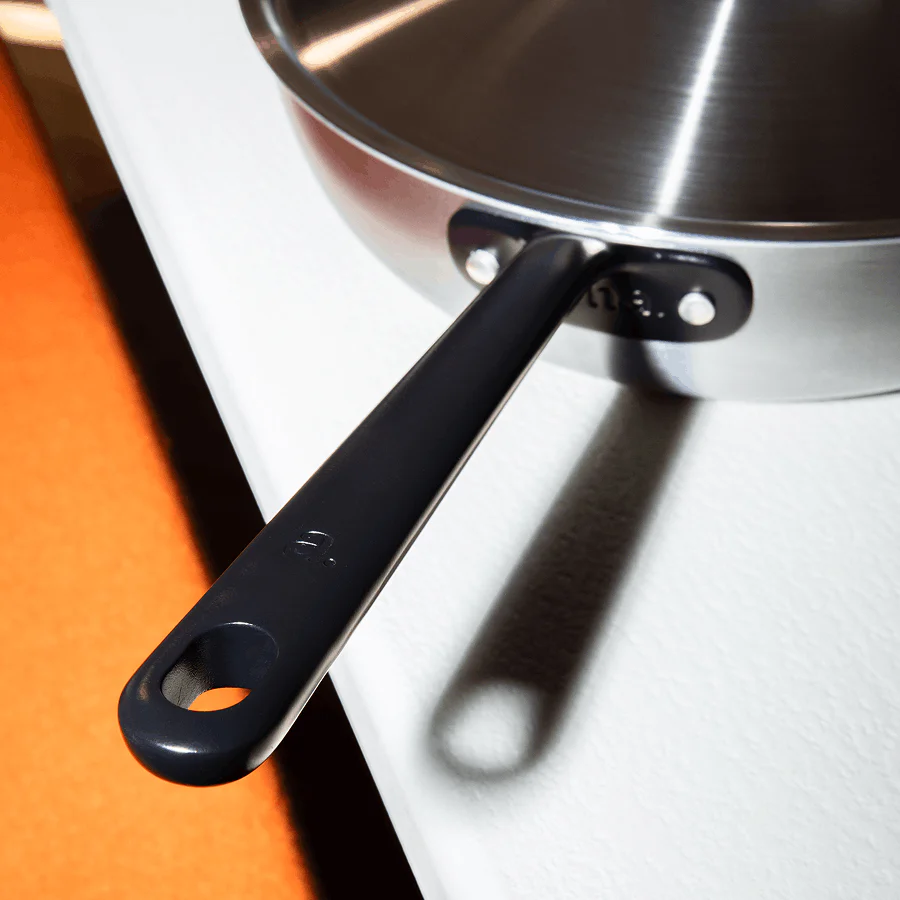 La sauteuse idéale en inox, manche noir - 24 cm - Image 6