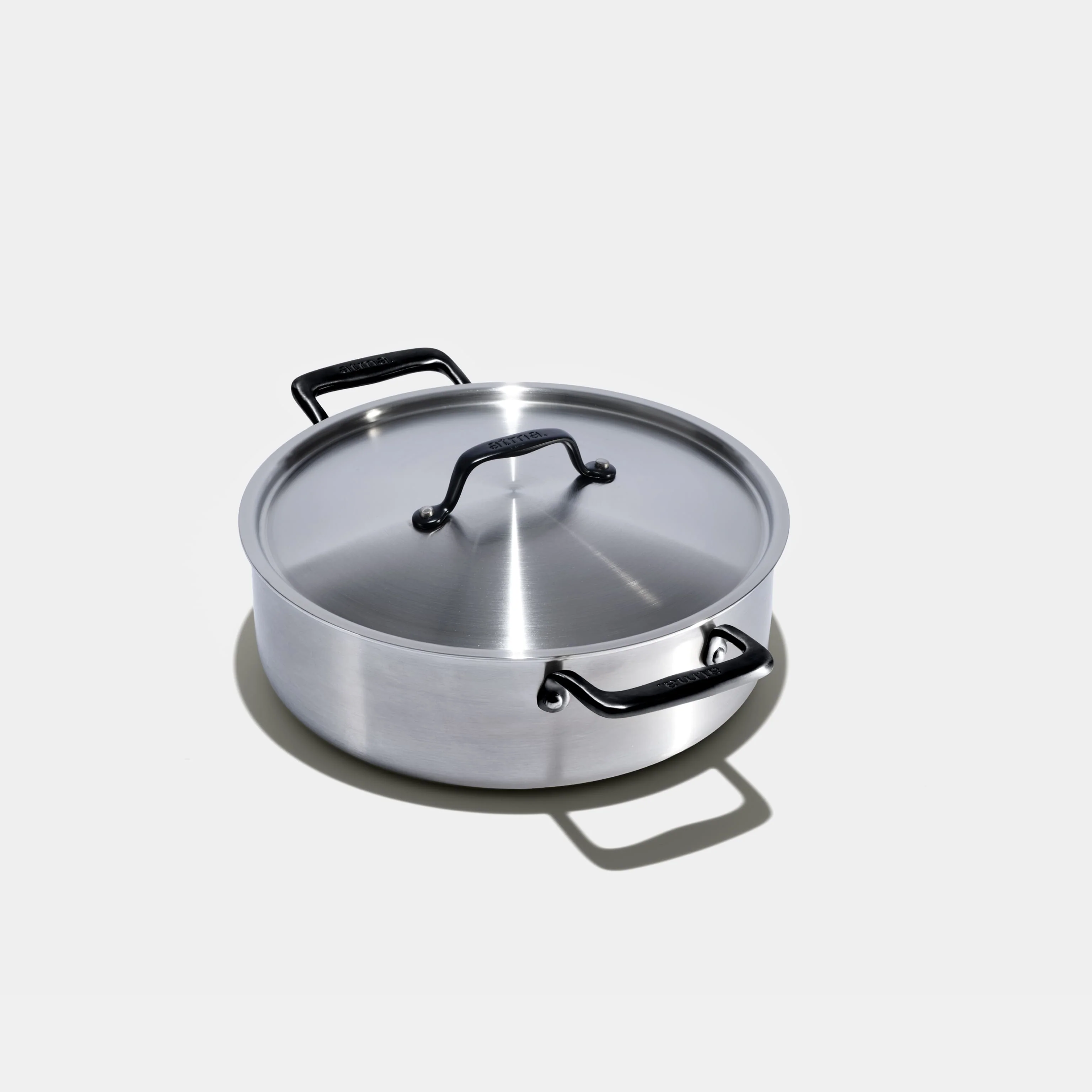 Le rondeau 26cm en inox, poignées noires - Image 6